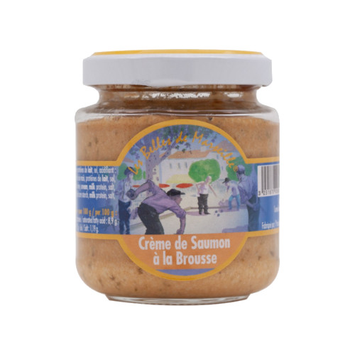 Crème de saumon a la brousse - 110g