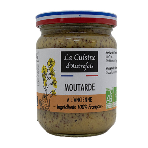 Moutarde à l'ancienne - 210g