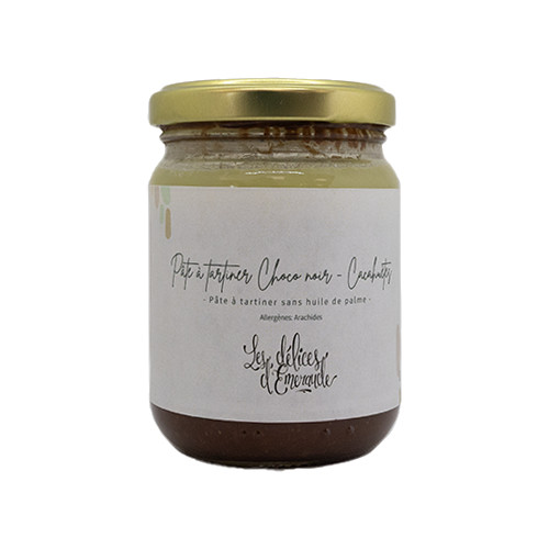 Pâte à Tartiner BIO - Chocolat noir Cacahuètes