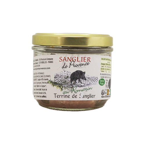 Terrine de Sanglier au romarin - 180g