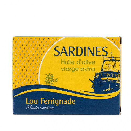 Sardines à l'huile d'olive - 115g