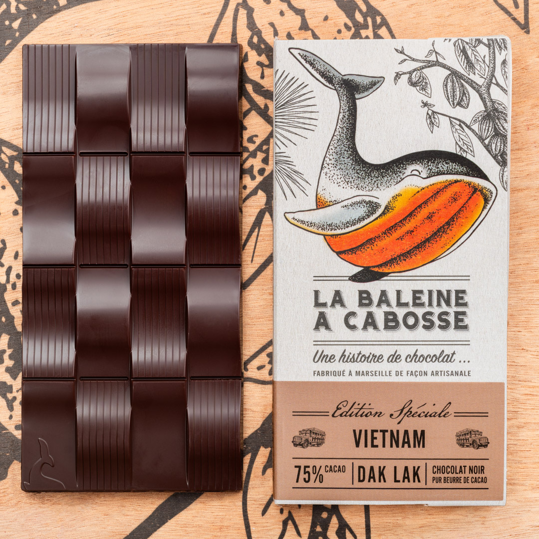 Chocolat noir Vietnam 75% - 80g