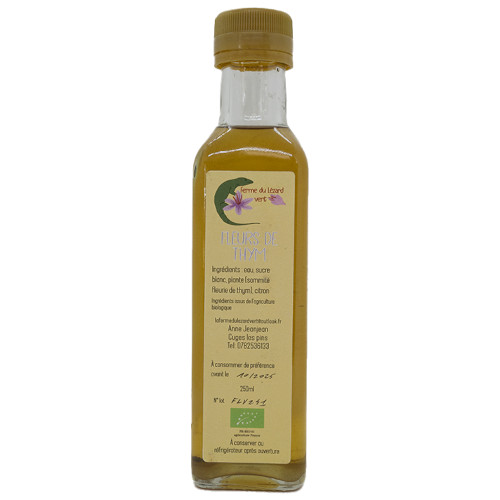Sirop fleur de thym - 25cl