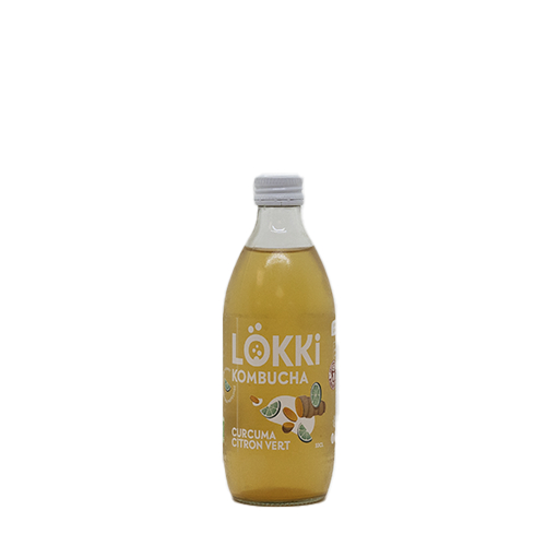 Kombucha citron vert curcuma - 33 CL