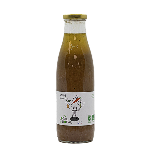 Soupe lentille 75 CL