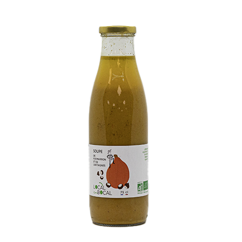 Soupe potimarron châtaignes